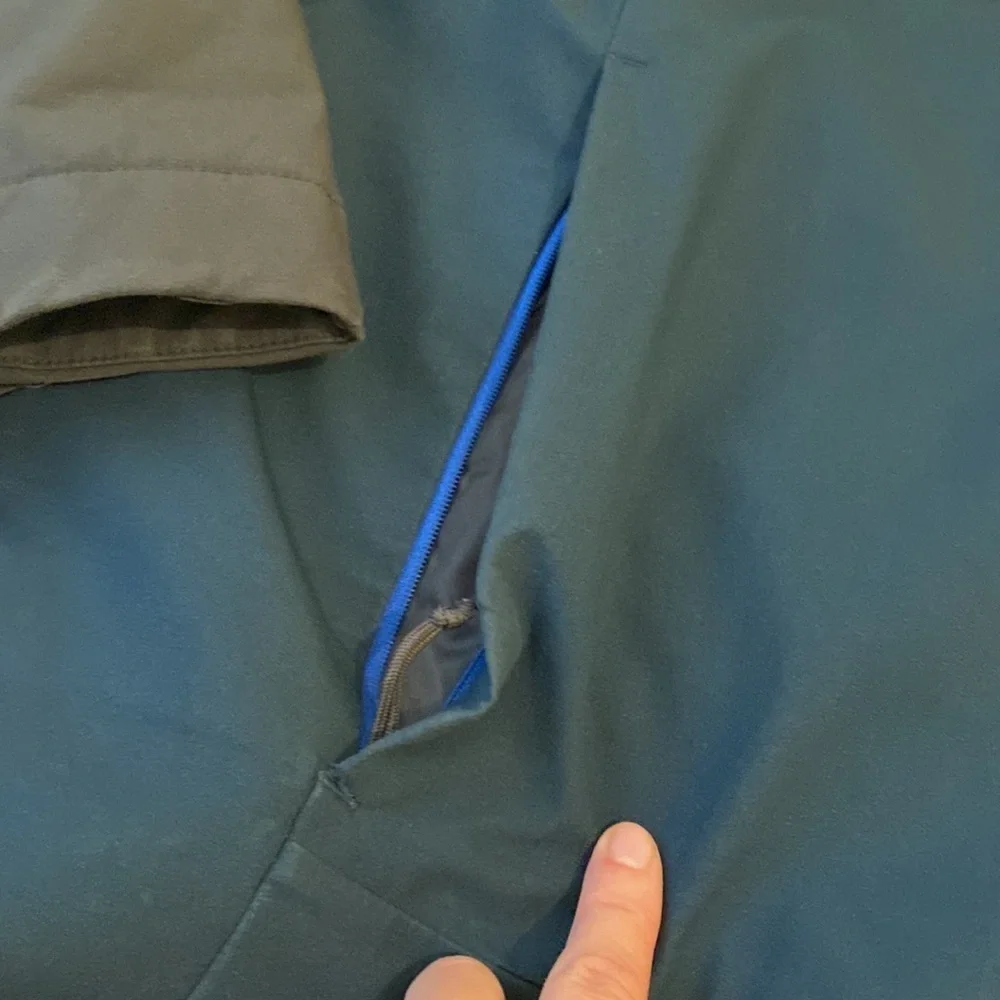 The North Face Black and Blue Performance Jackets. Size XXL